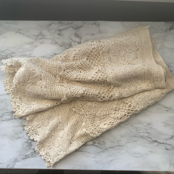 Boho lace / crochet skirt - Picture 5 of 7